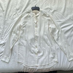 H&M Men’s Small White Long Sleeve Shirt